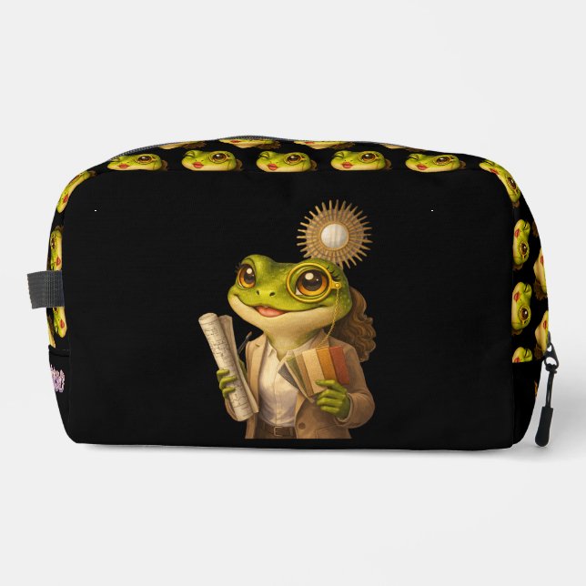 Kingdom Designer Frog Toiletry Bag (Front)