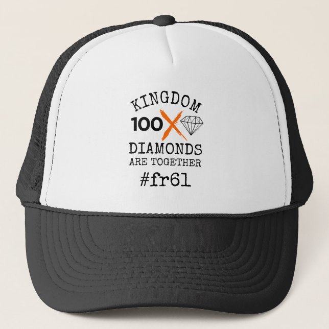 Kingdom Diamonds fr61 Trucker Hat (Front)