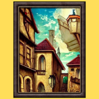 Kingdom Fantasy Digital Art Poster #08