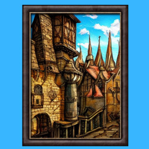 Kingdom Fantasy Digital Art Poster #10