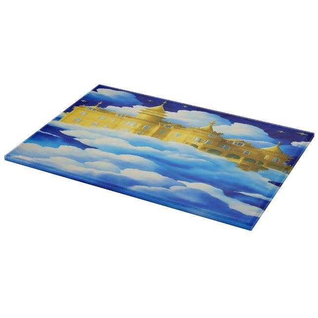 Kingdom Mansion Christian Cutting Board (Corner)