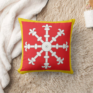 Kingdom of AEthelmearc Populace Badge Cushion