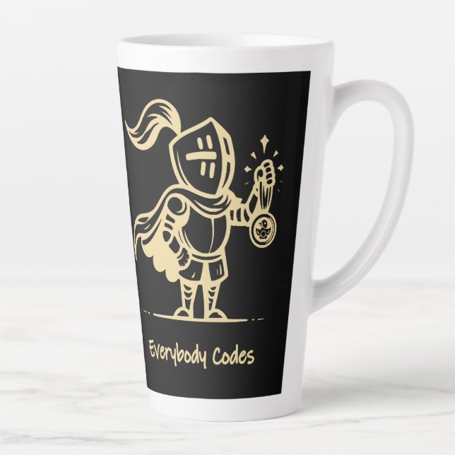 Kingdom of Algorithmia Latte Mug (Right)