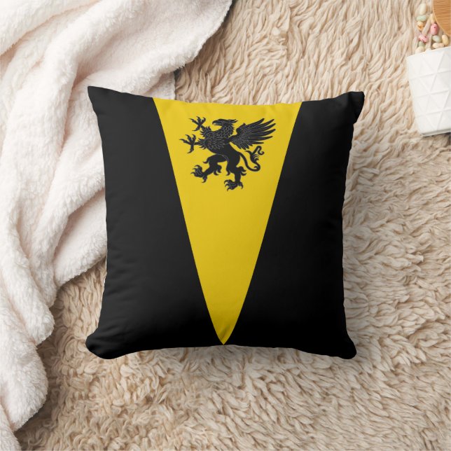Kingdom of Artemisia Populace Badge Throw Pillow (Blanket)