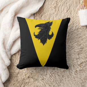 Kingdom of Artemisia Populace Badge Throw Pillow