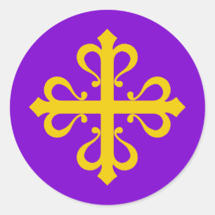 Kingdom of Calontir Ensign Classic Round Sticker