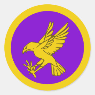Kingdom of Calontir Populace Badge Classic Round Sticker