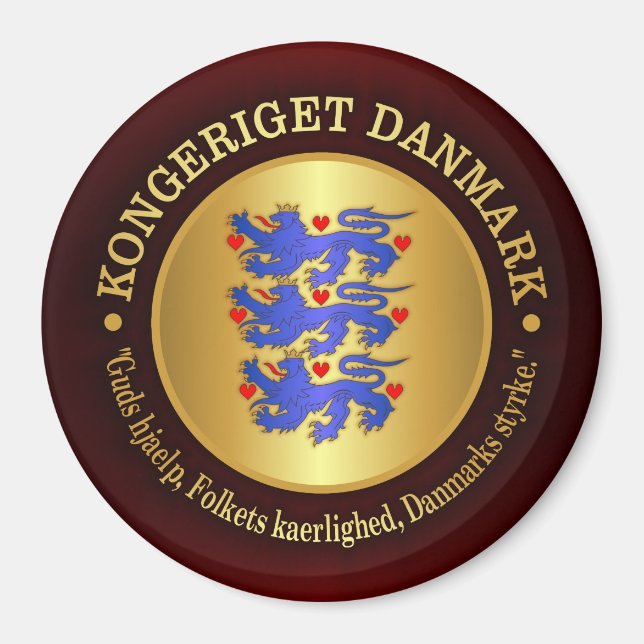 Kingdom of Denmark Magnet (Front)
