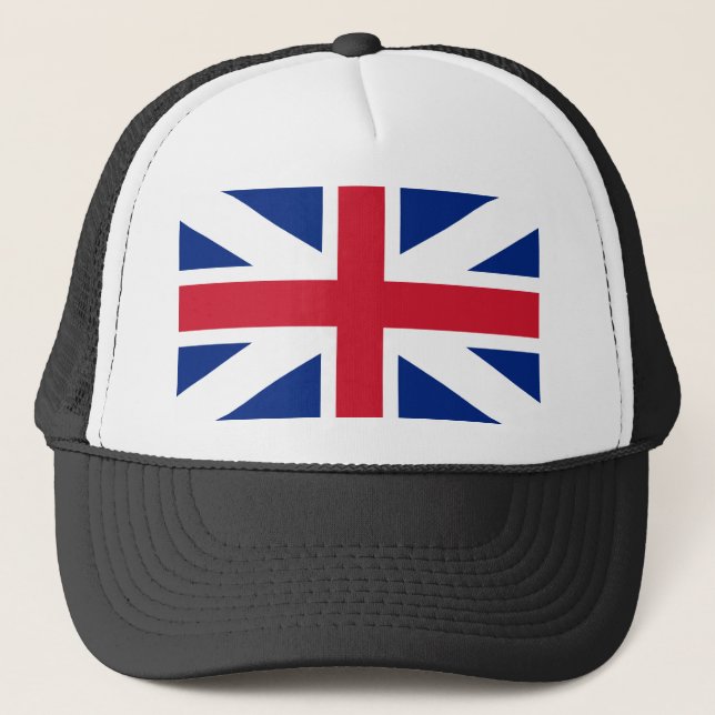 Kingdom of Great Britain Flag (1606-1801) Trucker Hat (Front)