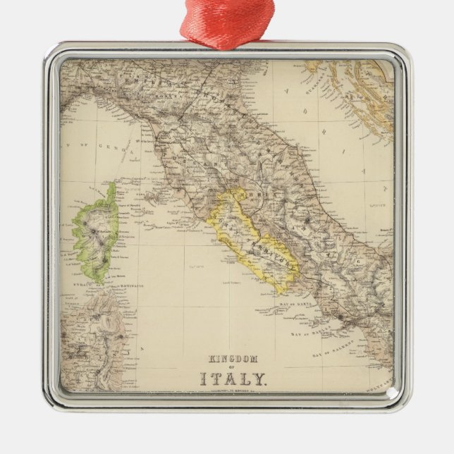 Kingdom of Italy Metal Tree Decoration (Front)
