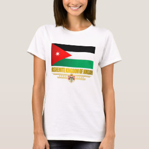 Kingdom of Jordan Flag T-Shirt