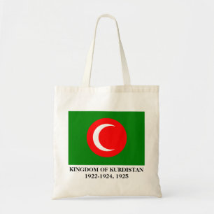 Kingdom of Kurdistan Flag (1922-1924, 1925) Tote Bag