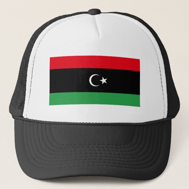 Kingdom of Libya Flag (1951-1969) Trucker Hat (Front)