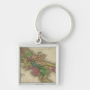 Kingdom of Naples or The Two Sicilies 2 Key Ring
