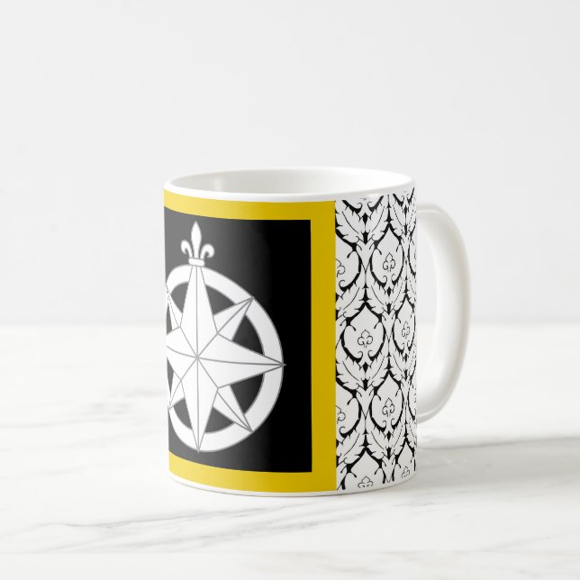 Kingdom of Northshield Populace Badge Coffee Mug (Front Right)
