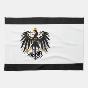 Kingdom of Prussia national flag Tea Towel