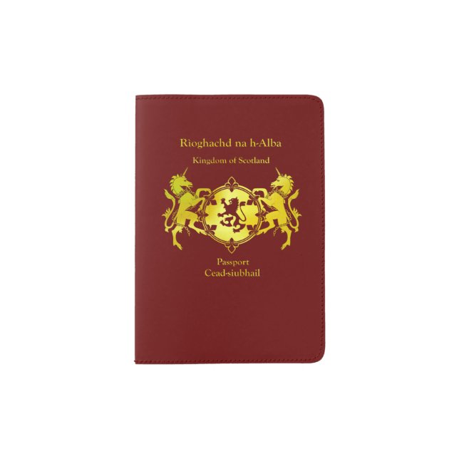 Kingdom Of Scotland Passport Holder (Front)