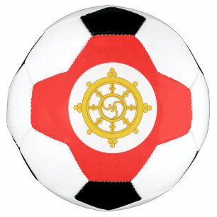 Kingdom of Sikkim Flag Soccer Ball