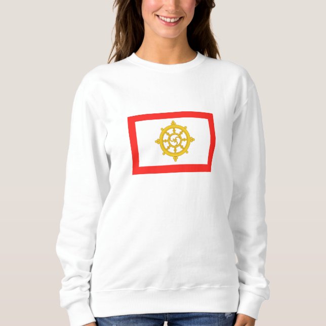 Kingdom of Sikkim Flag Sweatshirt (Front)
