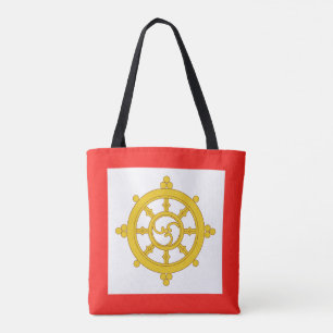 Kingdom of Sikkim Flag Tote Bag