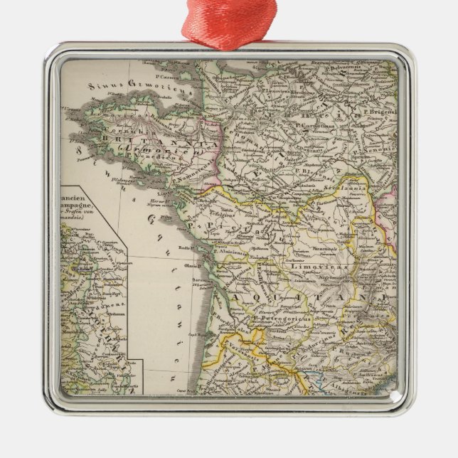 Kingdom of the Franks Metal Tree Decoration (Front)