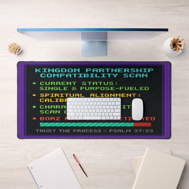 Kingdom Partnership Compatibility Scan Desk Mat (Office 1)