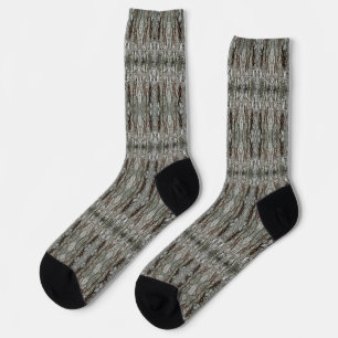 Kingdom Tree Bark Patterned Socks