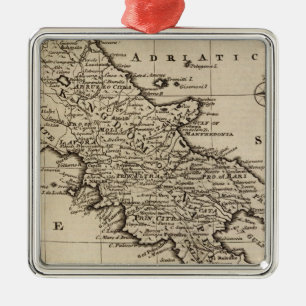 Kingdoms of Naples and Sicily, Italy Metal Tree Decoration