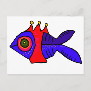 kingfish postcard