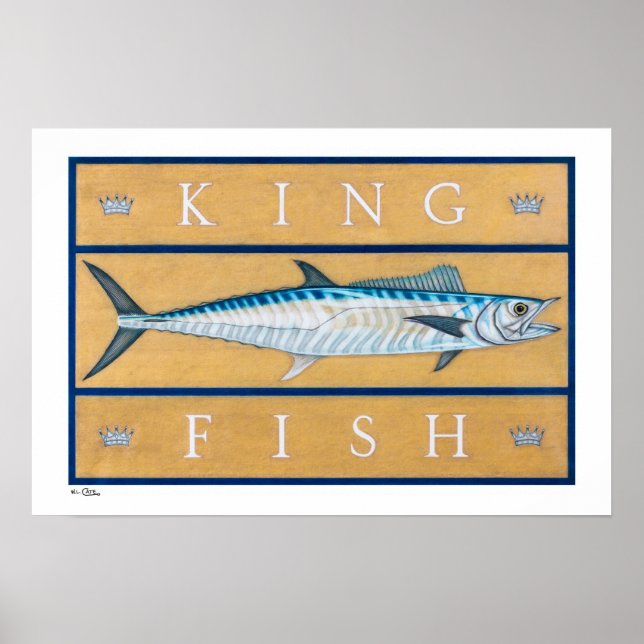 Kingfish Posters, Prints and Frames (Front)