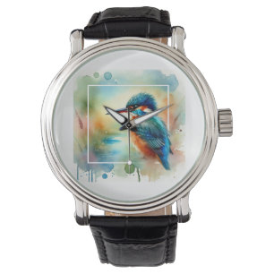 Kingfisher 190924AREF109 - Watercolor Watch