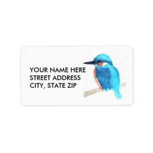 Kingfisher Address Labels