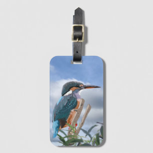 Kingfisher and Willow   Luggage Tag