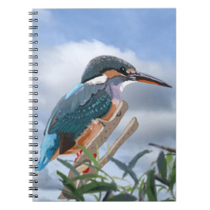 Kingfisher and Willow   Notebook