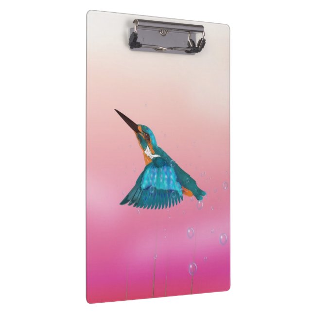 kingfisher Bird Clipboard (Right)