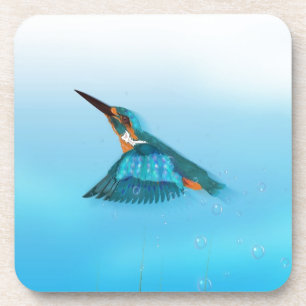 Kingfisher Bird Coaster