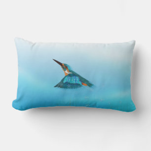 kingfisher Bird Lumbar Cushion