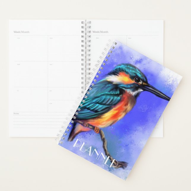 Kingfisher Bird Planner (Display)