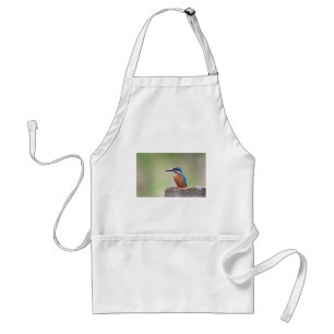 Kingfisher bird. standard apron