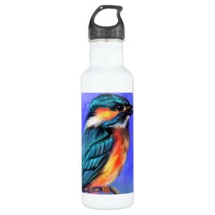Kingfisher Bird Water Bottle