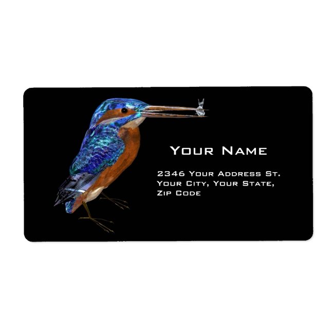 KINGFISHER , Black Blue (Front)