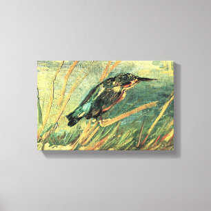Kingfisher by Vincent van Gogh Canvas Print