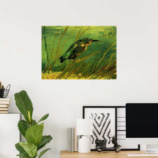 Kingfisher by Vincent van Gogh Poster (Home Office)