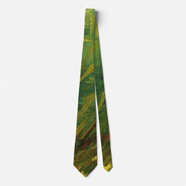 Kingfisher by Vincent van Gogh Tie (Front)