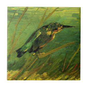 Kingfisher by Vincent van Gogh Tile