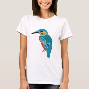 Kingfisher Colourful Kingfisher        T-Shirt