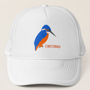 Kingfisher Design Just Add Name Trucker Hat
