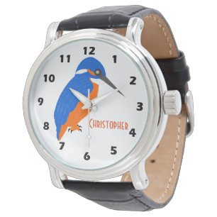 Kingfisher Design Just Add Name Watch