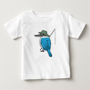 Kingfisher Fishing Fisher Fishing rod Baby T-Shirt