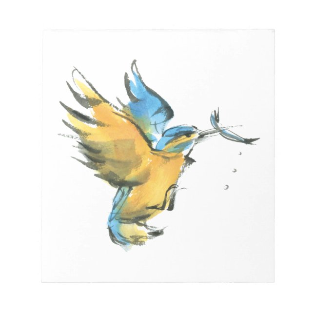 Kingfisher Notepad (Front)